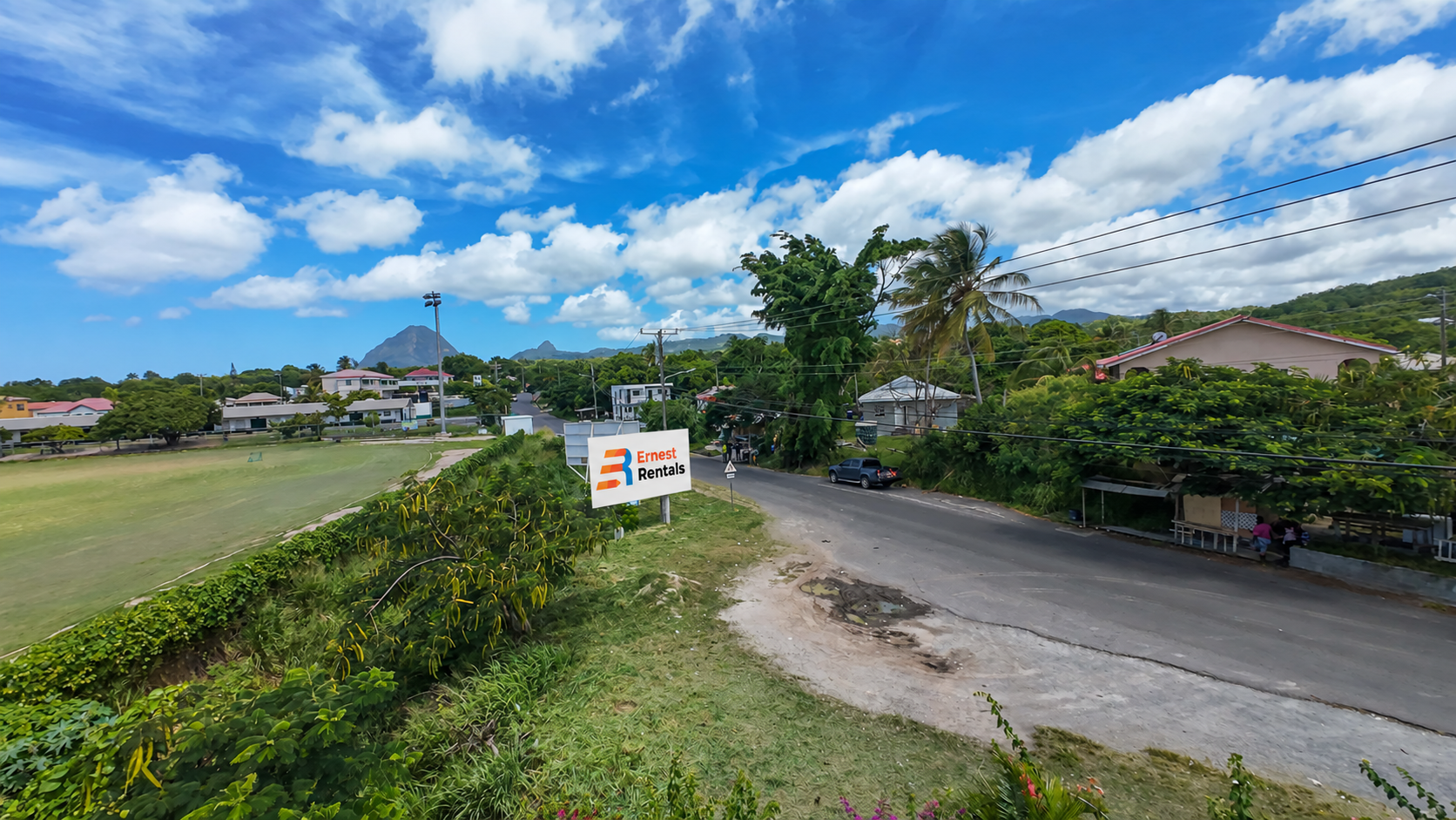 Piaye billboard advertising location in Saint Lucia