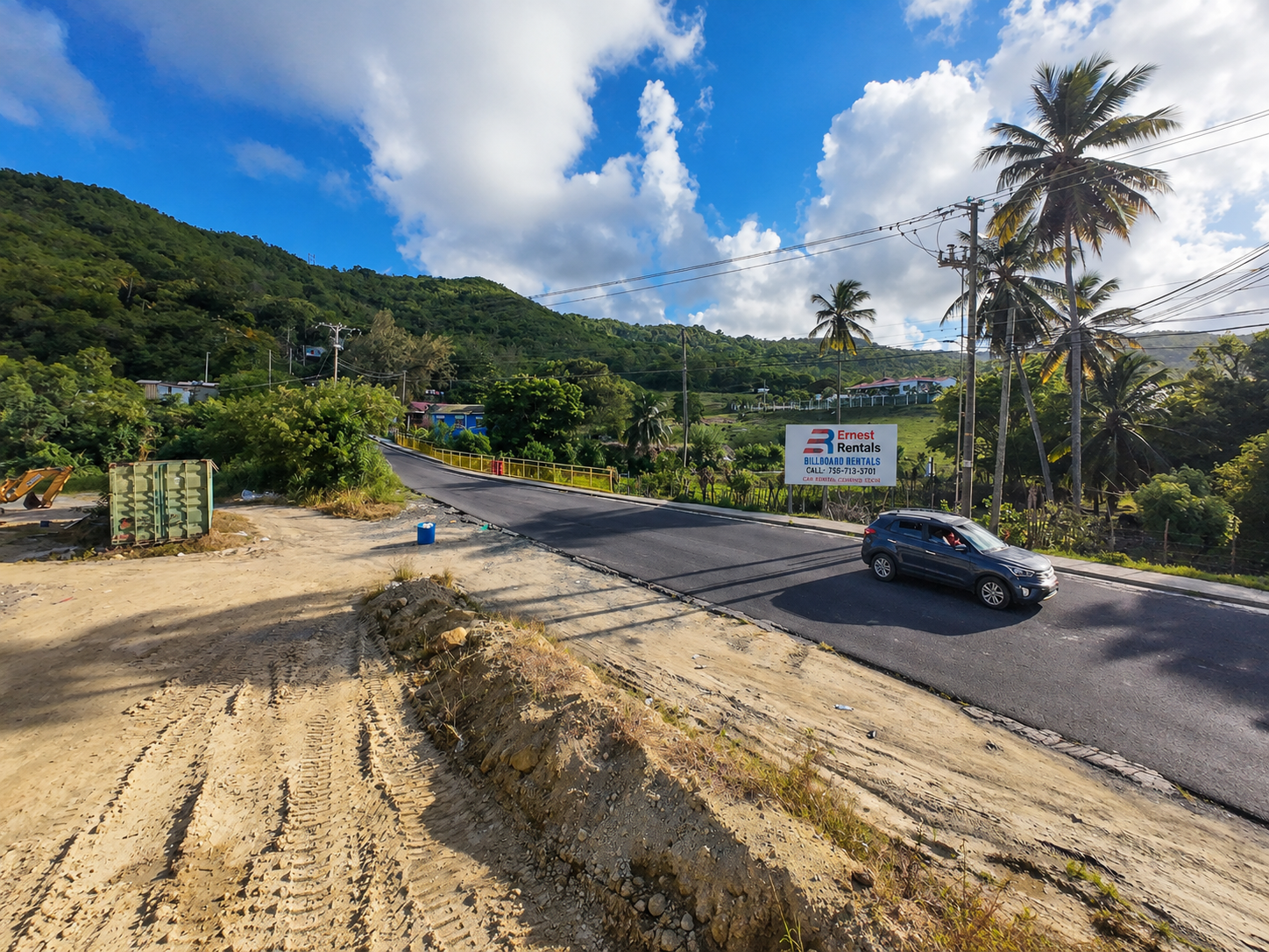 Dennery billboard advertising location in Saint Lucia